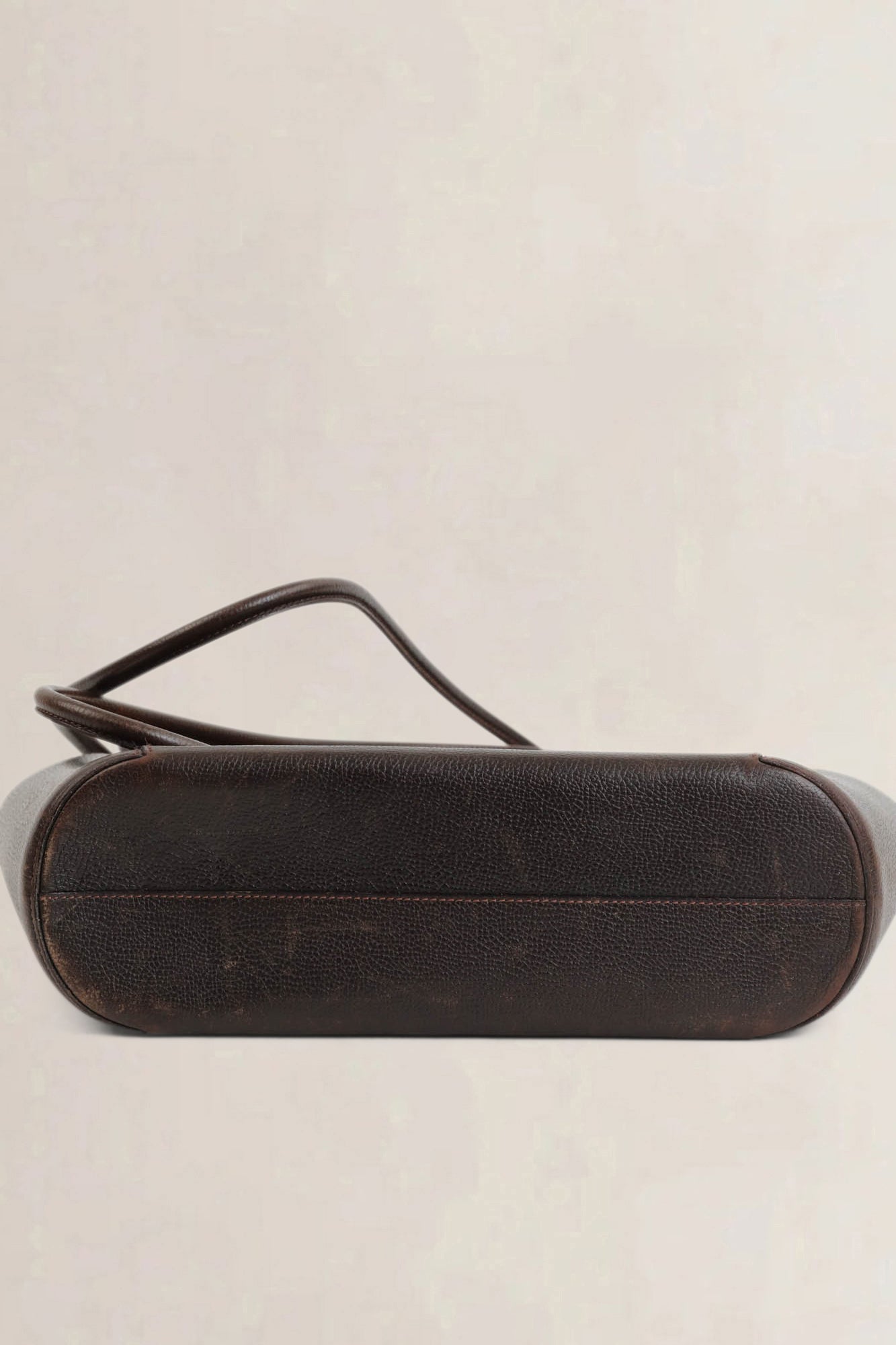 Delvaux Brown Mousson Shoulder Bag