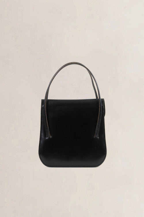 Delvaux Vintage Black Top Handle Bag