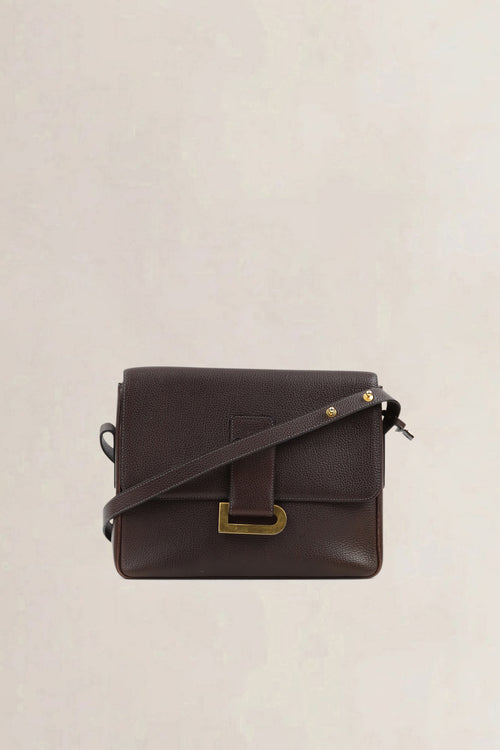 Delvaux Brown Poirier Crossbody Bag