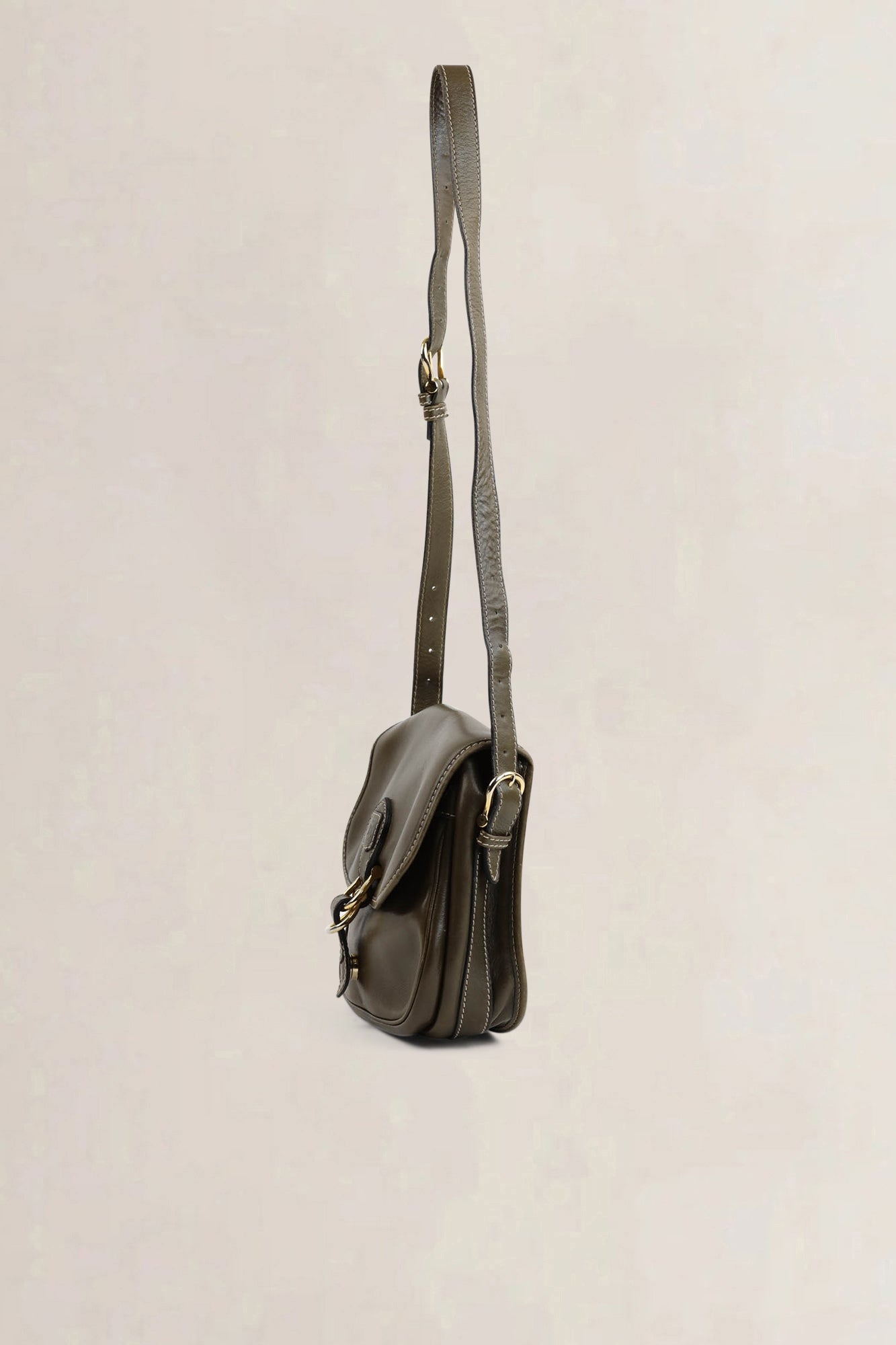 Céline Olive Green Crossbody Bag