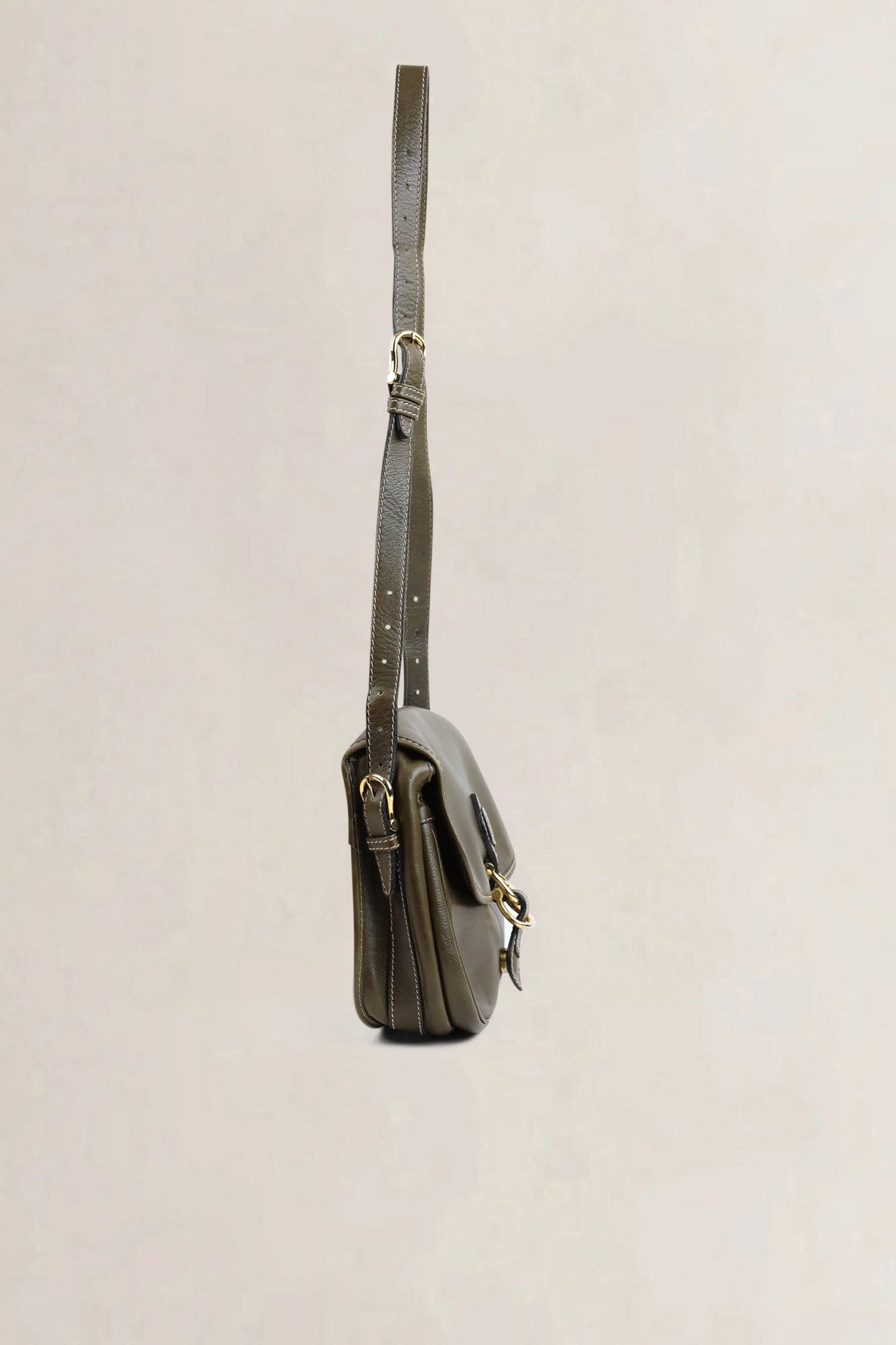 Céline Olive Green Crossbody Bag