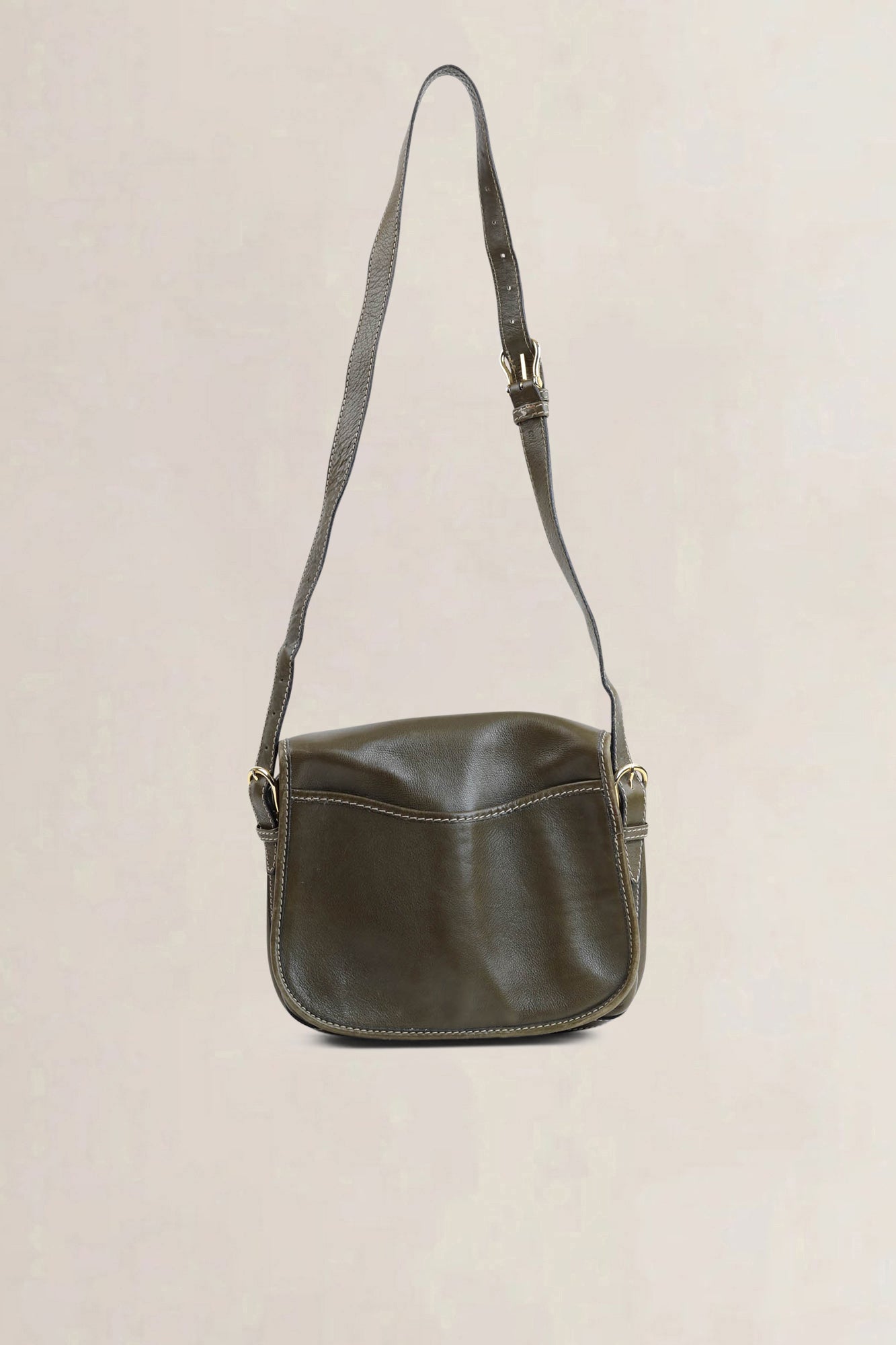 Céline Olive Green Crossbody Bag