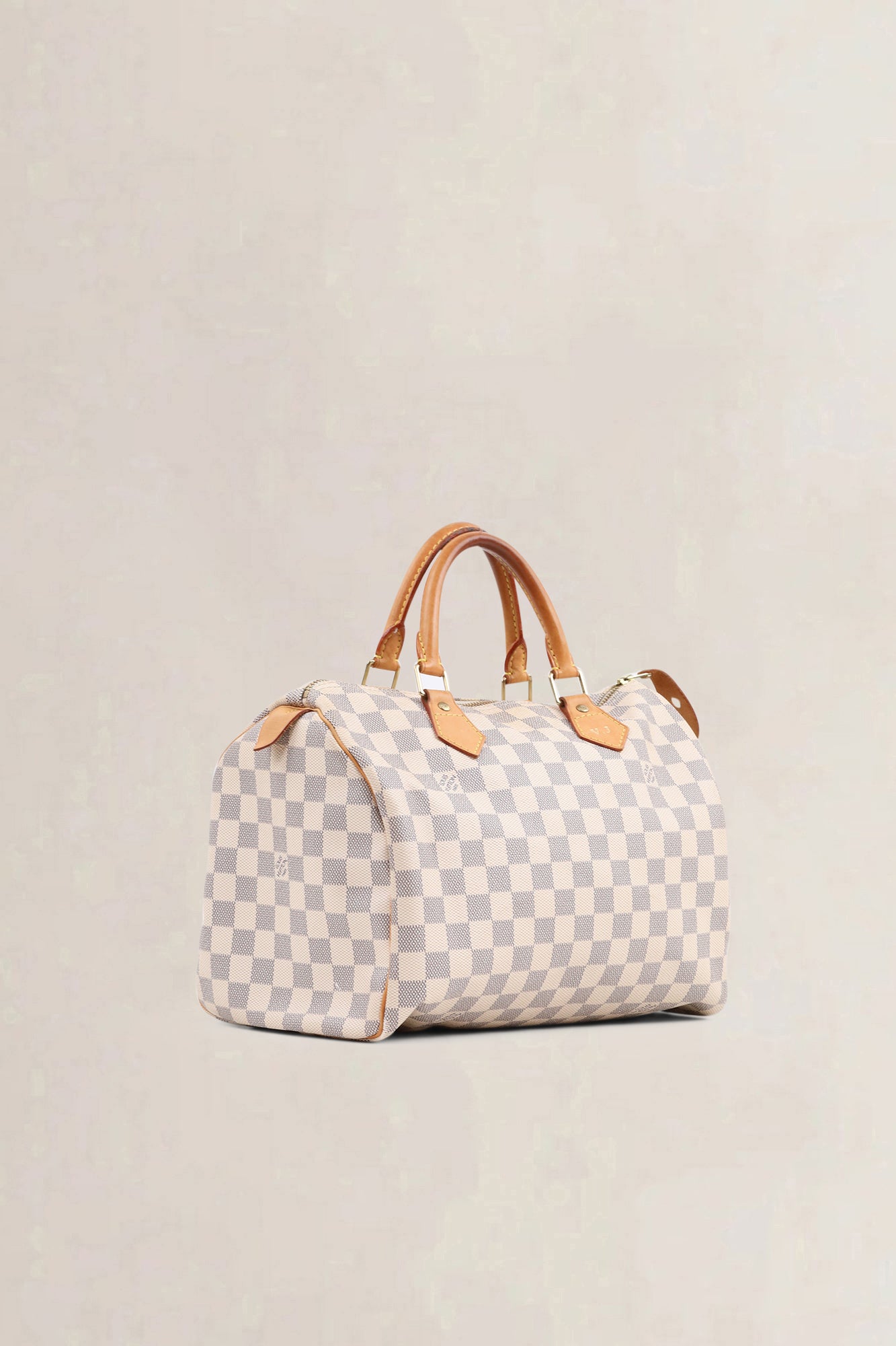 Louis Vuitton Damier Azur Speedy 30 Top Handle Bag