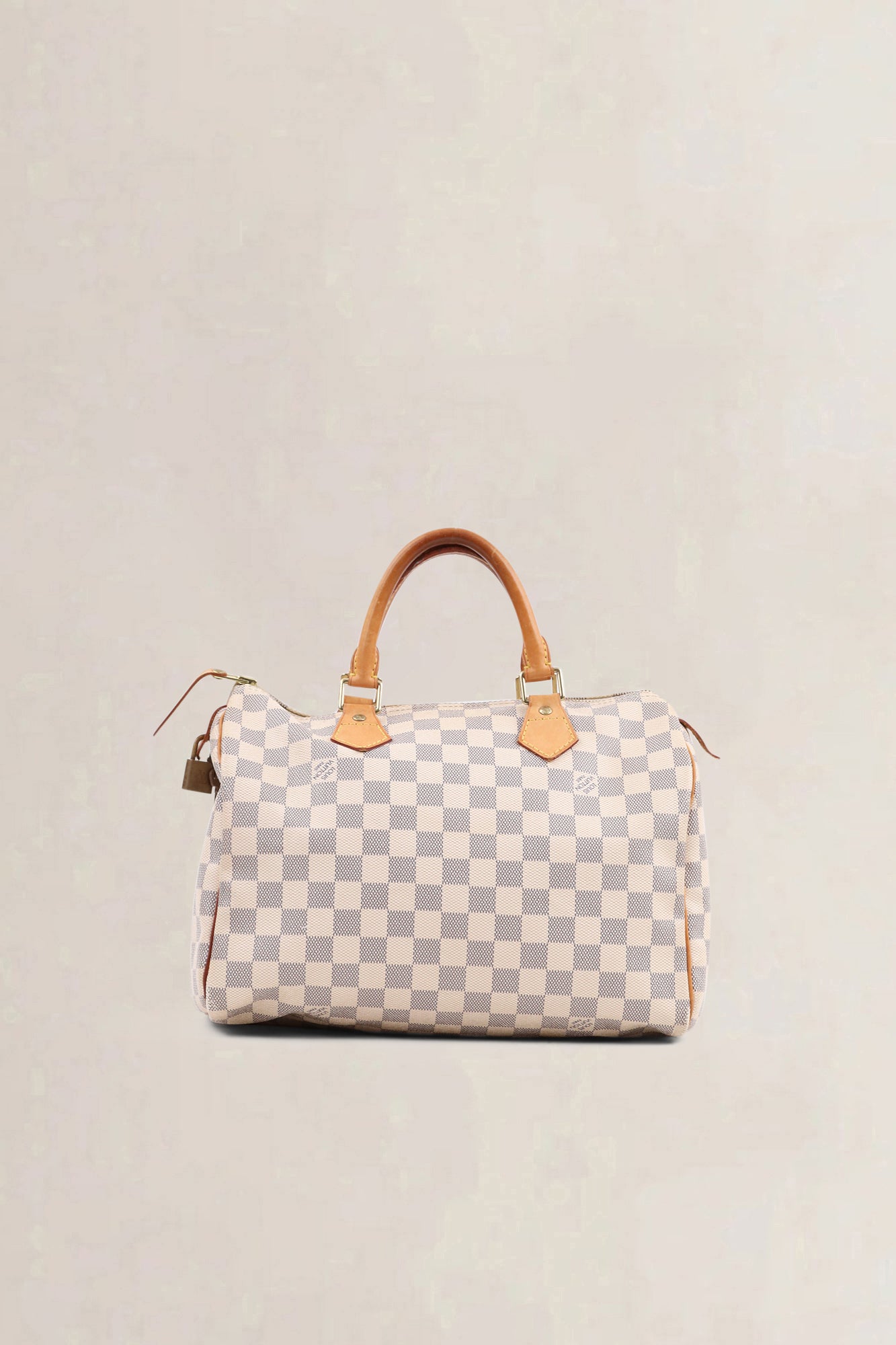 Louis Vuitton Damier Azur Speedy 30 Top Handle Bag