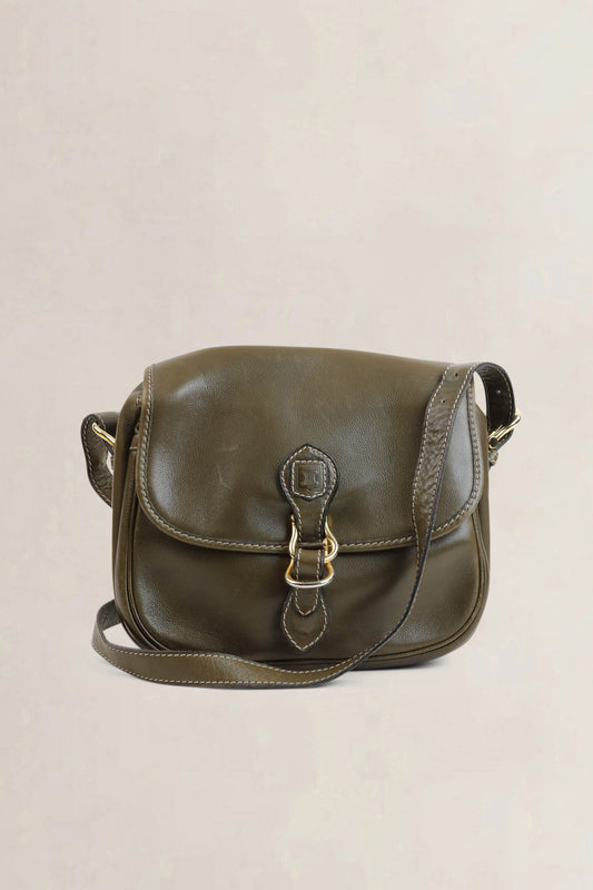 Céline Olive Green Crossbody Bag