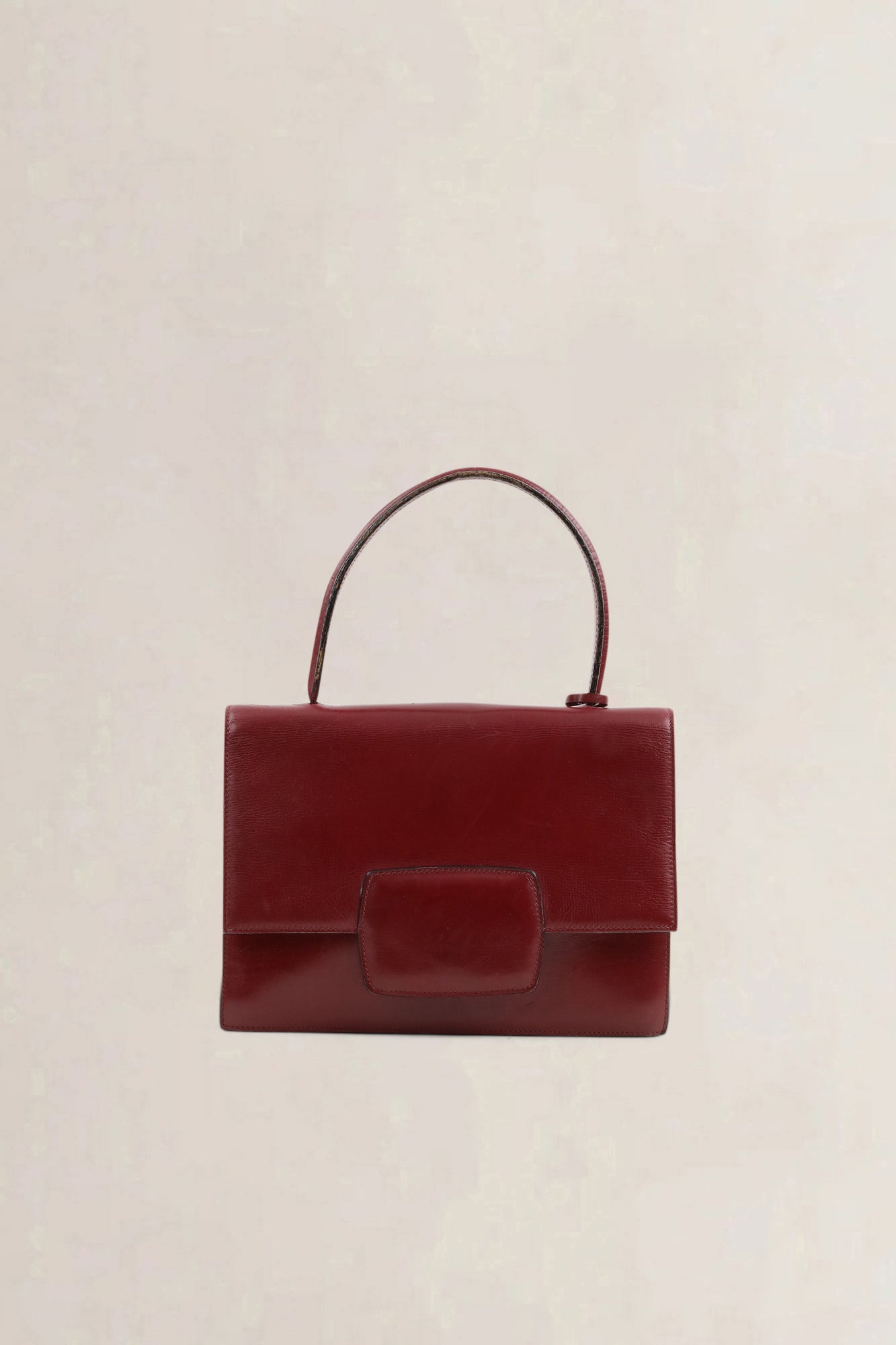 Delvaux Burgundy — vintage
