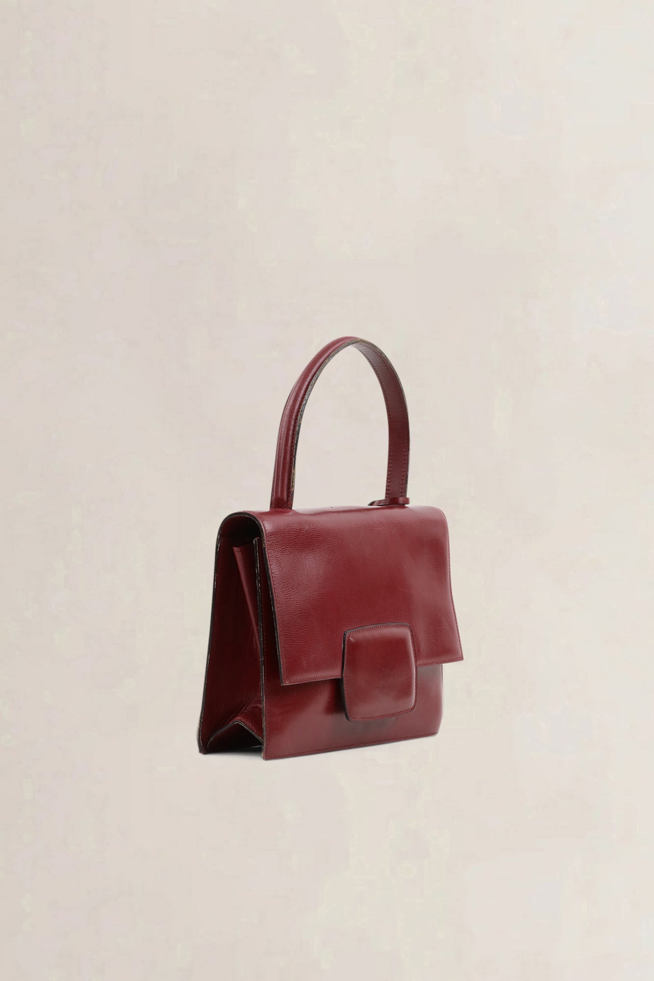 Delvaux Burgundy — vintage
