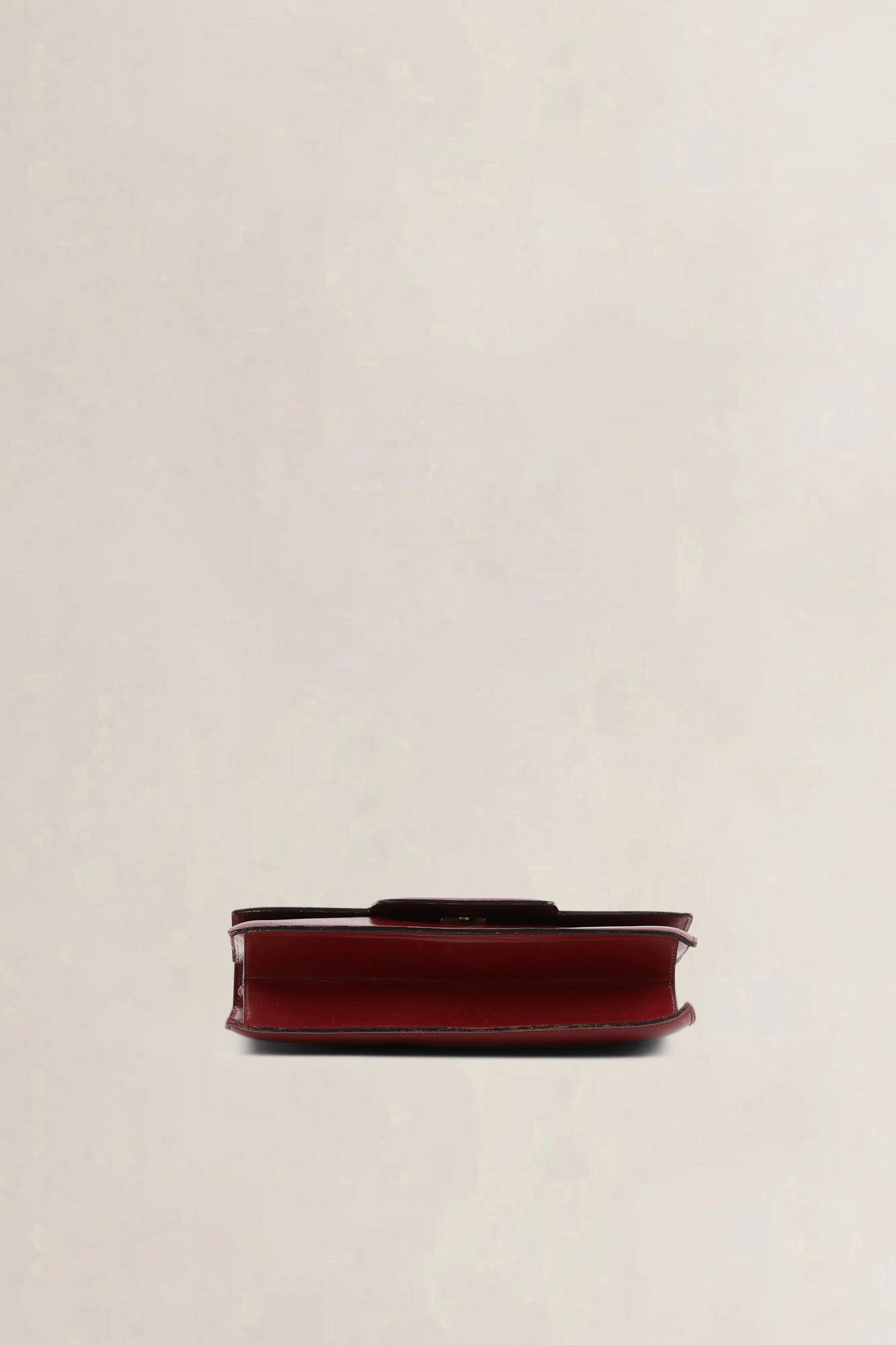 Delvaux Burgundy Top Handle Bag