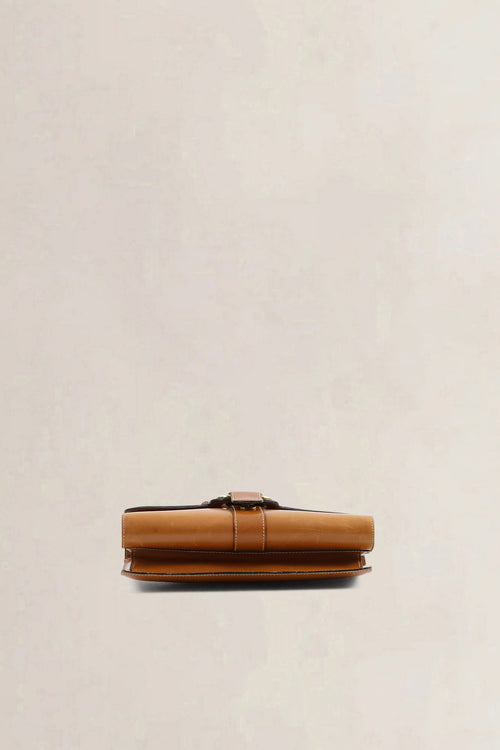 Delvaux Cognac Shoulder Bag