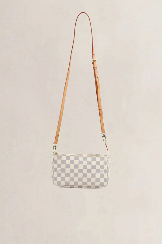 Louis Vuitton Damier Azur Pochettes Accessoires Crossbody Bag