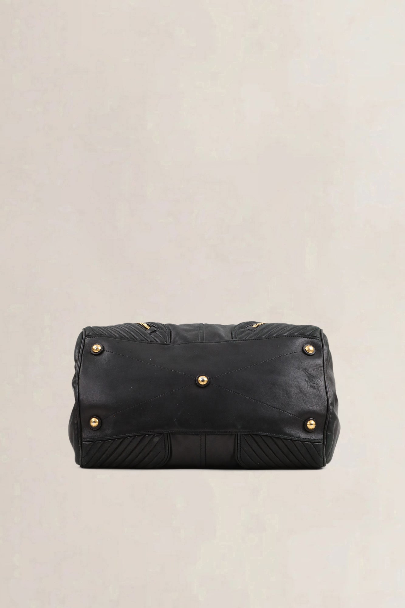 Miu Miu Black Leather Shoulder Bag