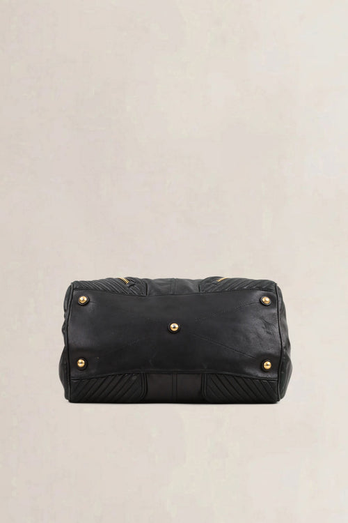 Miu Miu Black Leather Shoulder Bag