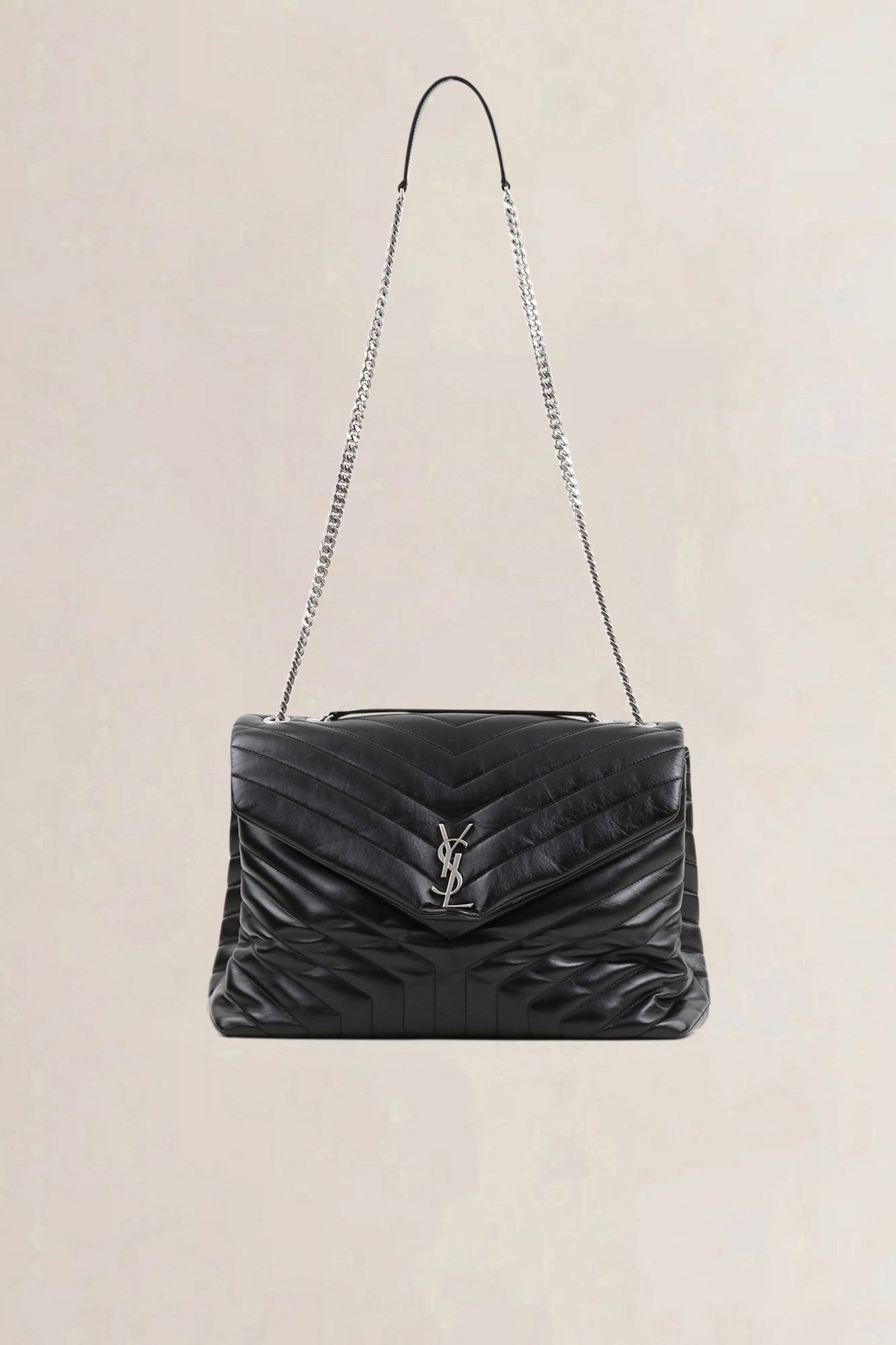 YSL Black Loulou Large — preloved