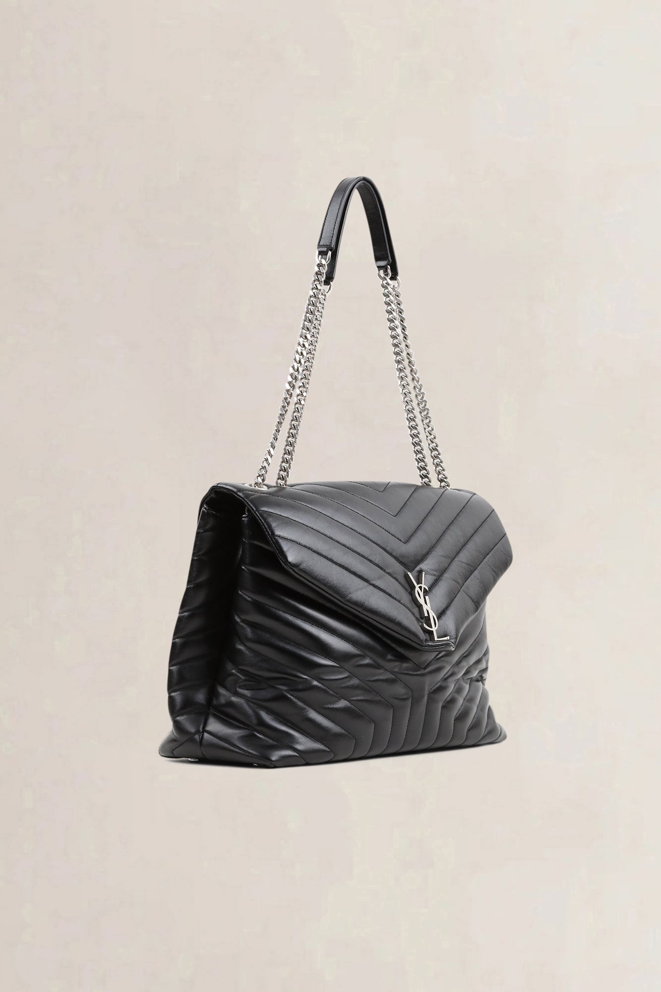 YSL Black Loulou Large — preloved