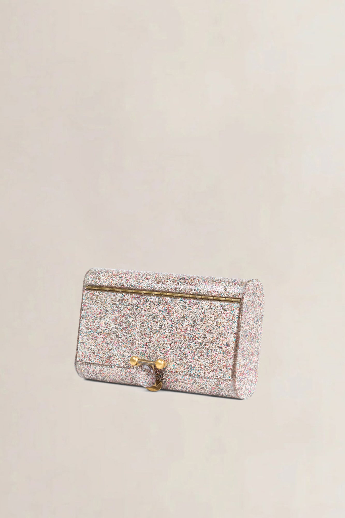 Rialto NY Confetti Lucite Clutch