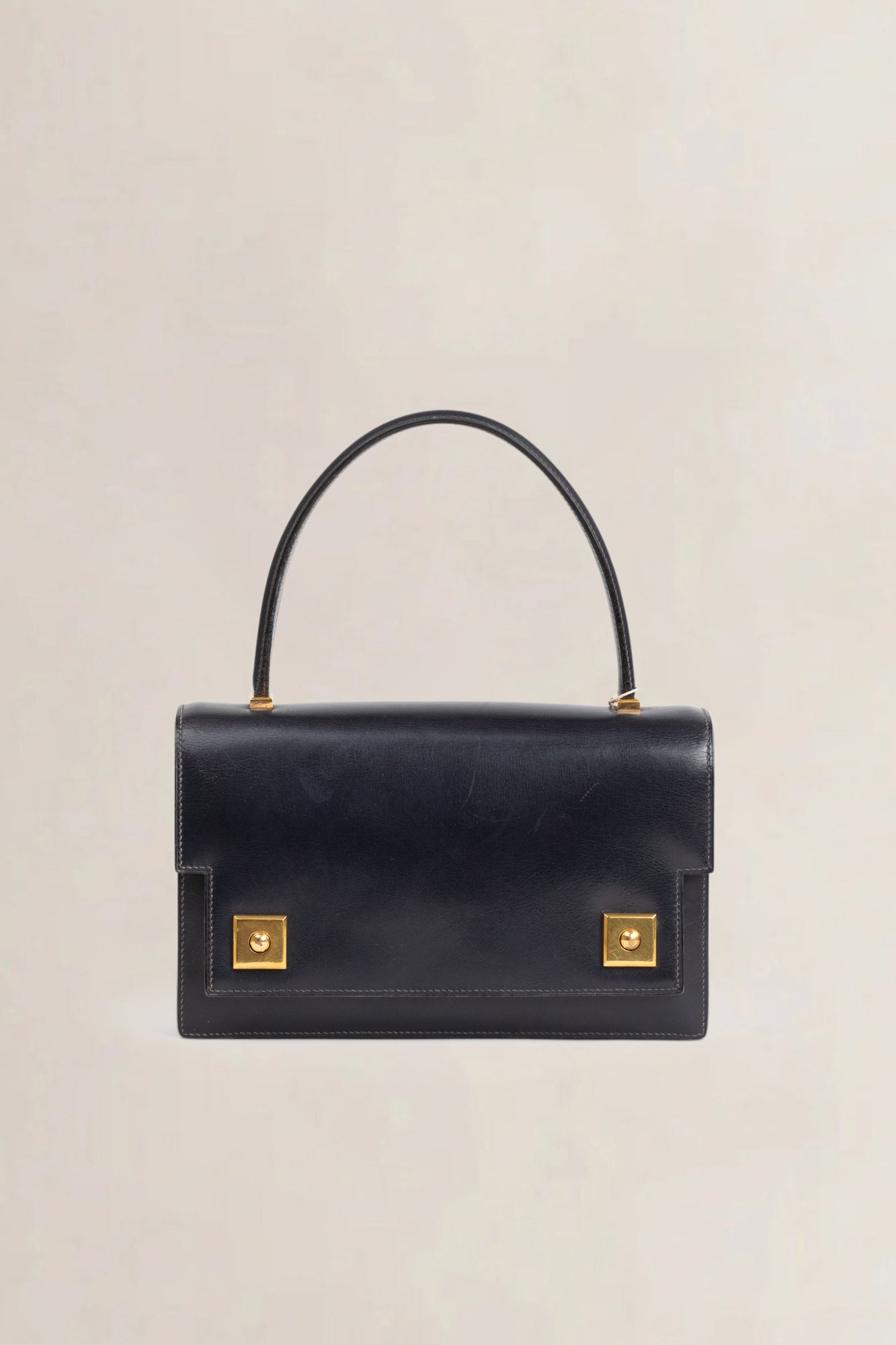 Hermès Blue Piano Top Handle Bag