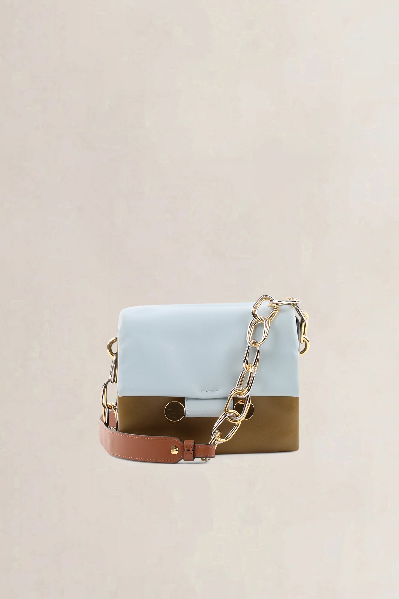 Marni Blue/Green Caddy Crossbody Bag