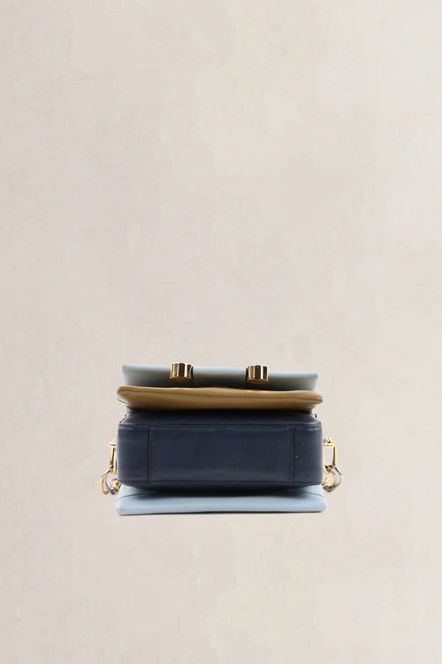 Marni Blue/Green Caddy Crossbody Bag