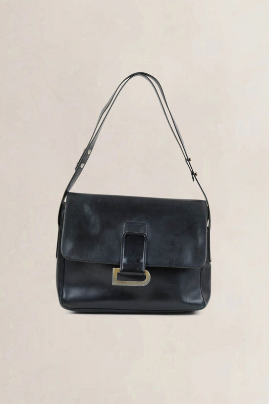 Delvaux Blue Poirier Crossbody Bag