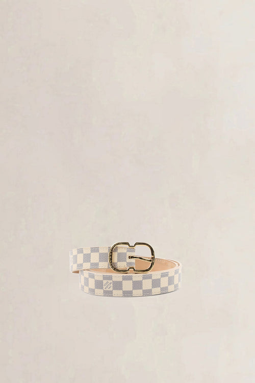 Louis Vuitton Damier Azur Belt