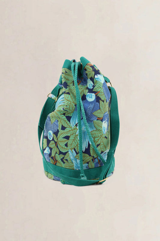 Hermès Les Perroquets Bucket Bag