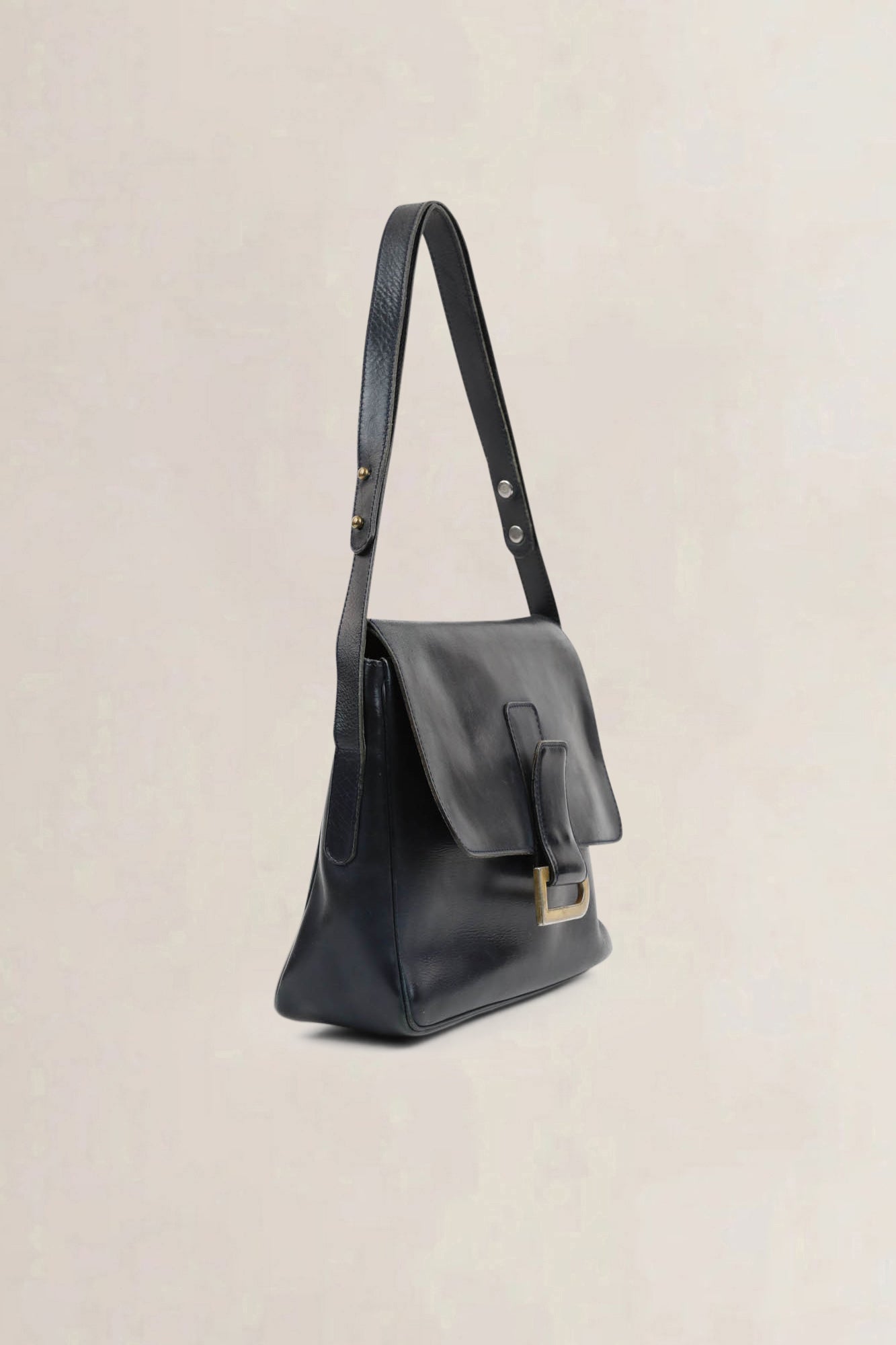 Delvaux Blue Poirier Crossbody Bag