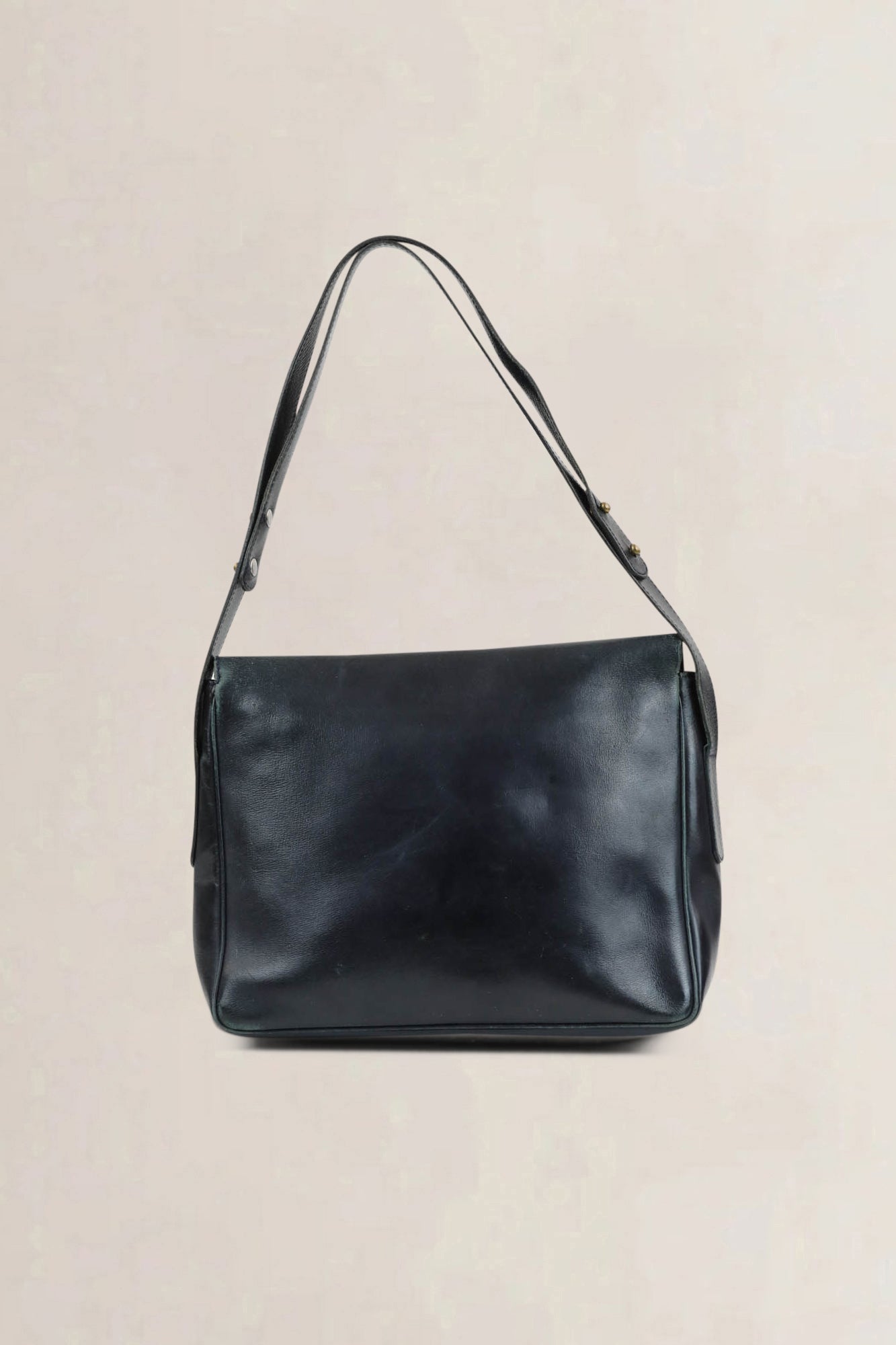 Delvaux Blue Poirier Crossbody Bag