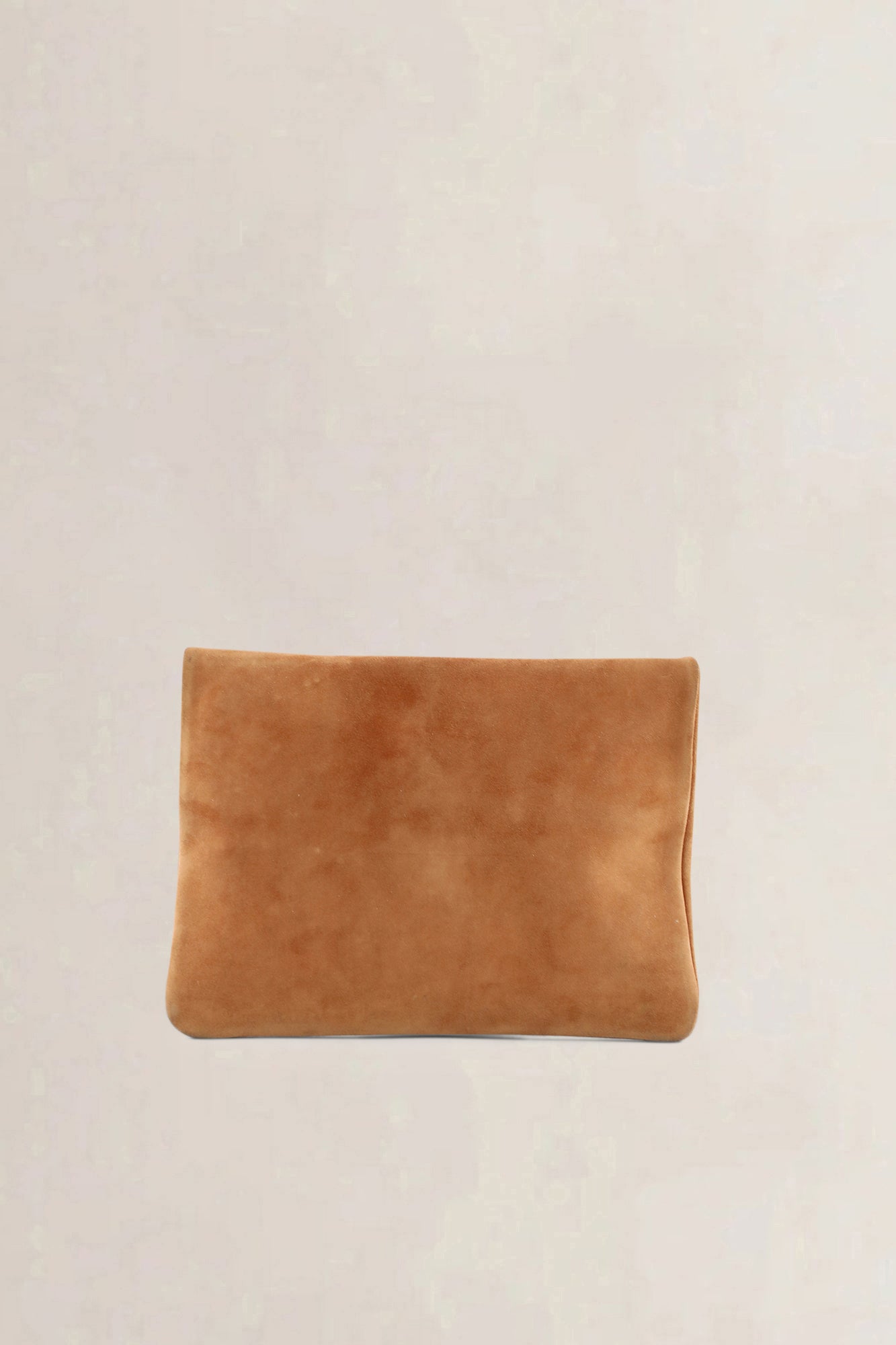 Delvaux Brown Suède Clutch