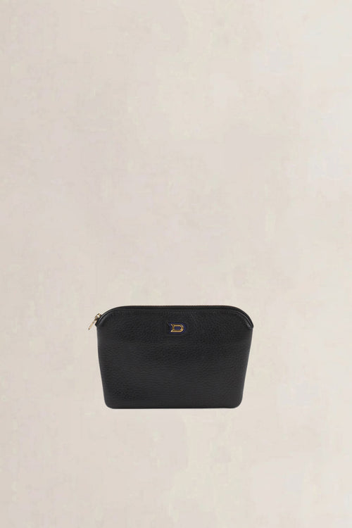 Delvaux Blue Leather Pouch