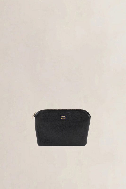 Delvaux Blue Leather Pouch