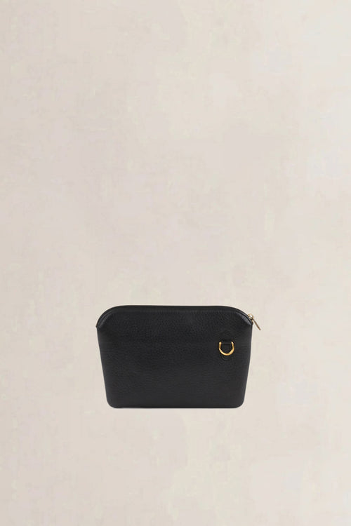Delvaux Blue Leather Pouch