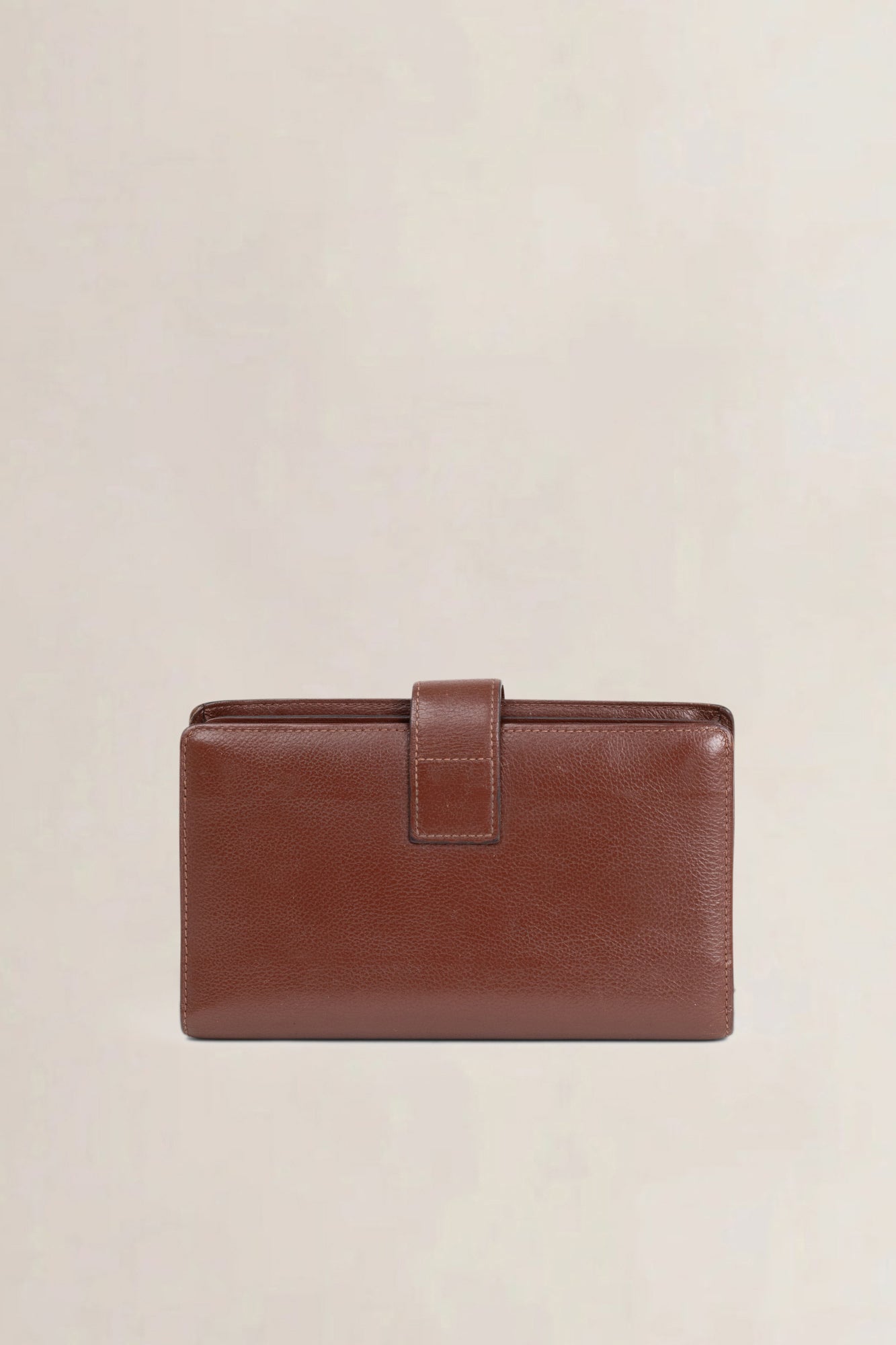 Delvaux Brown Leather Wallet