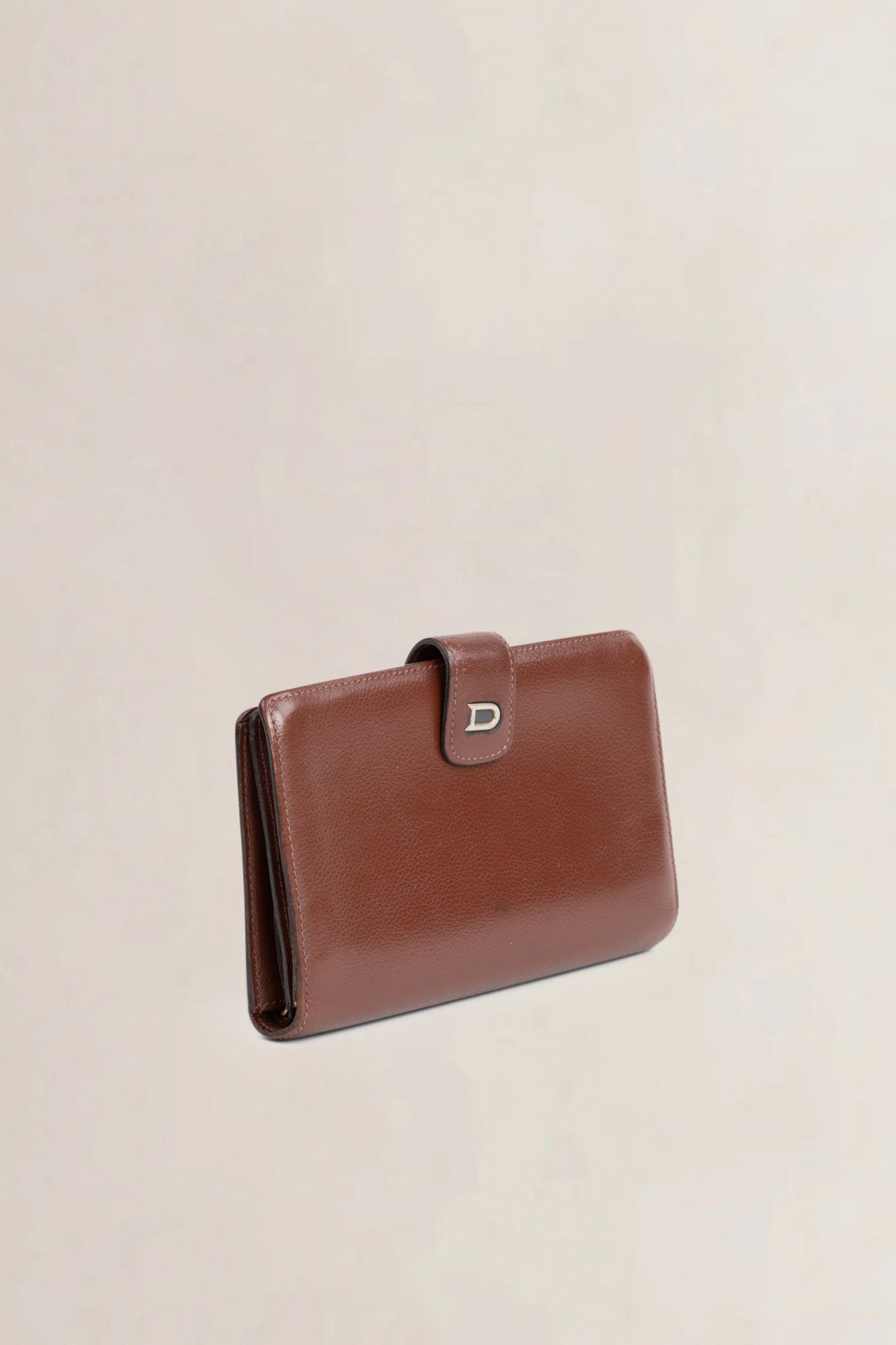 Delvaux Brown Leather Wallet