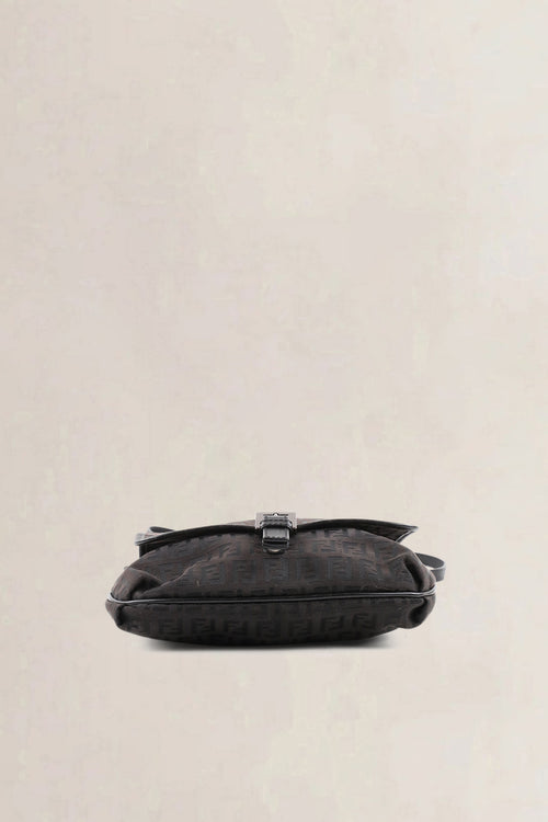 Fendi Black Zucchino Crossbody Bag
