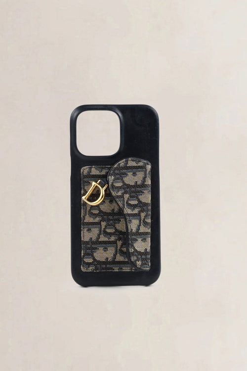 Christian Dior Blue Oblique iPhone 14 Pro Max Case