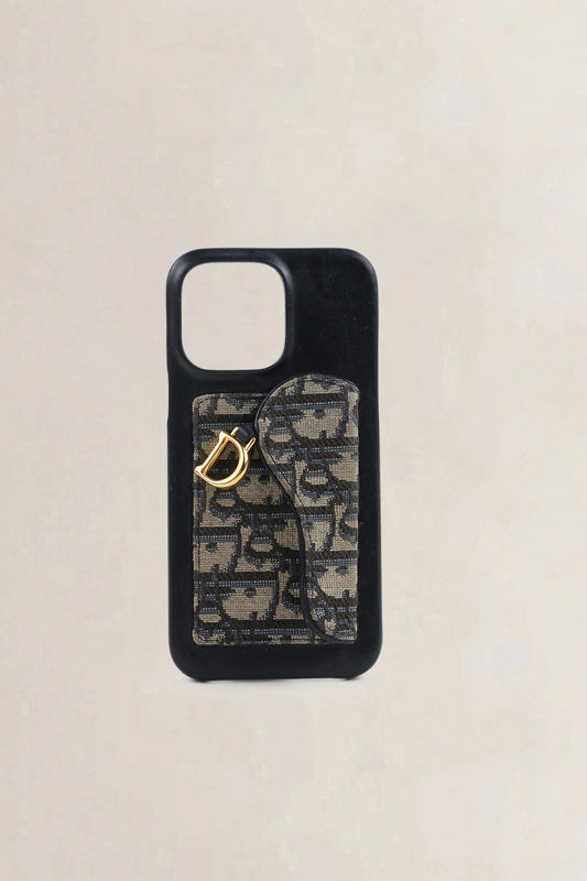 Christian Dior Oblique iPhone 14 Pro Max case — preloved