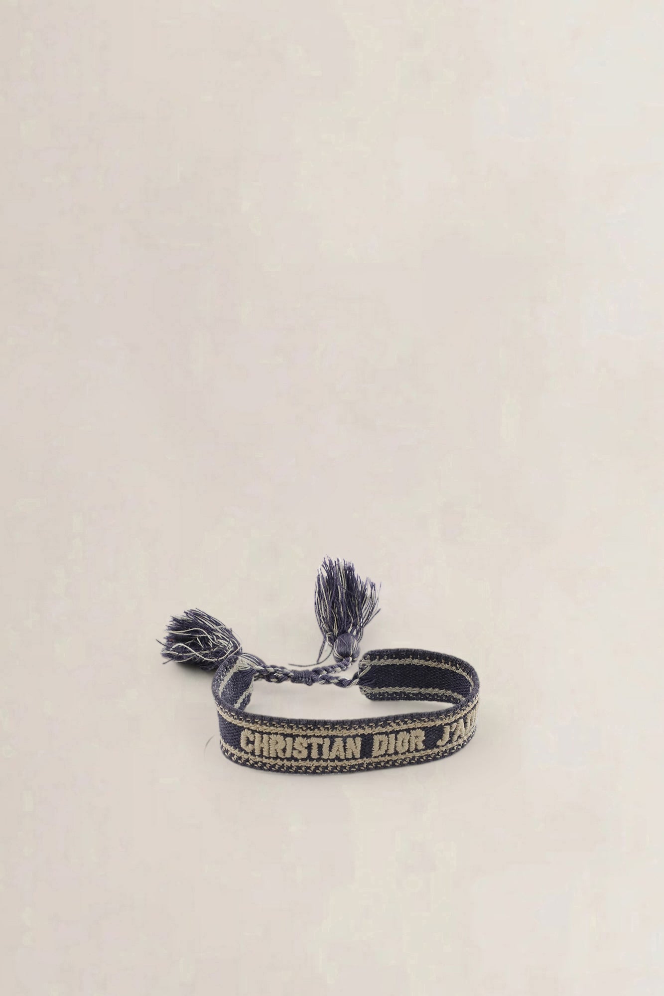 Christian Dior Woven Cotton J'Adior Friendship Bracelet Set