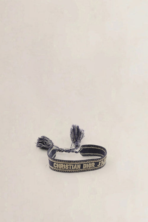 Christian Dior Woven Cotton J'Adior Friendship Bracelet Set