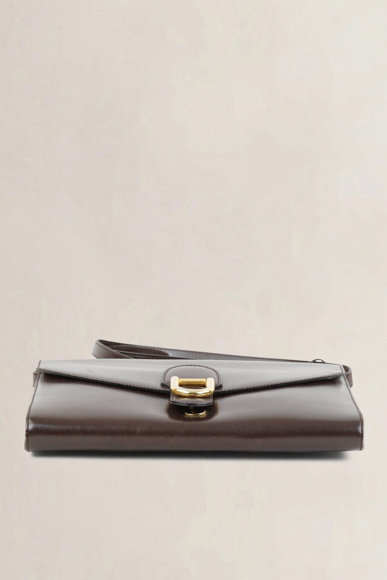 Delvaux Brown Gué Crossbody Bag