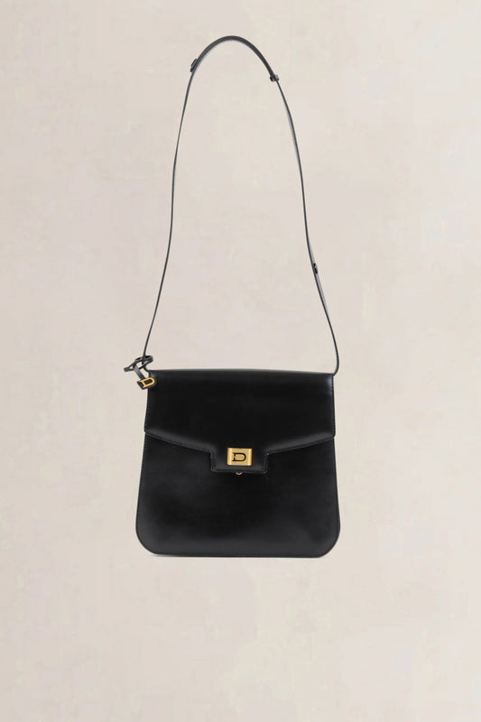 Delvaux Vintage Black Shoulder Bag