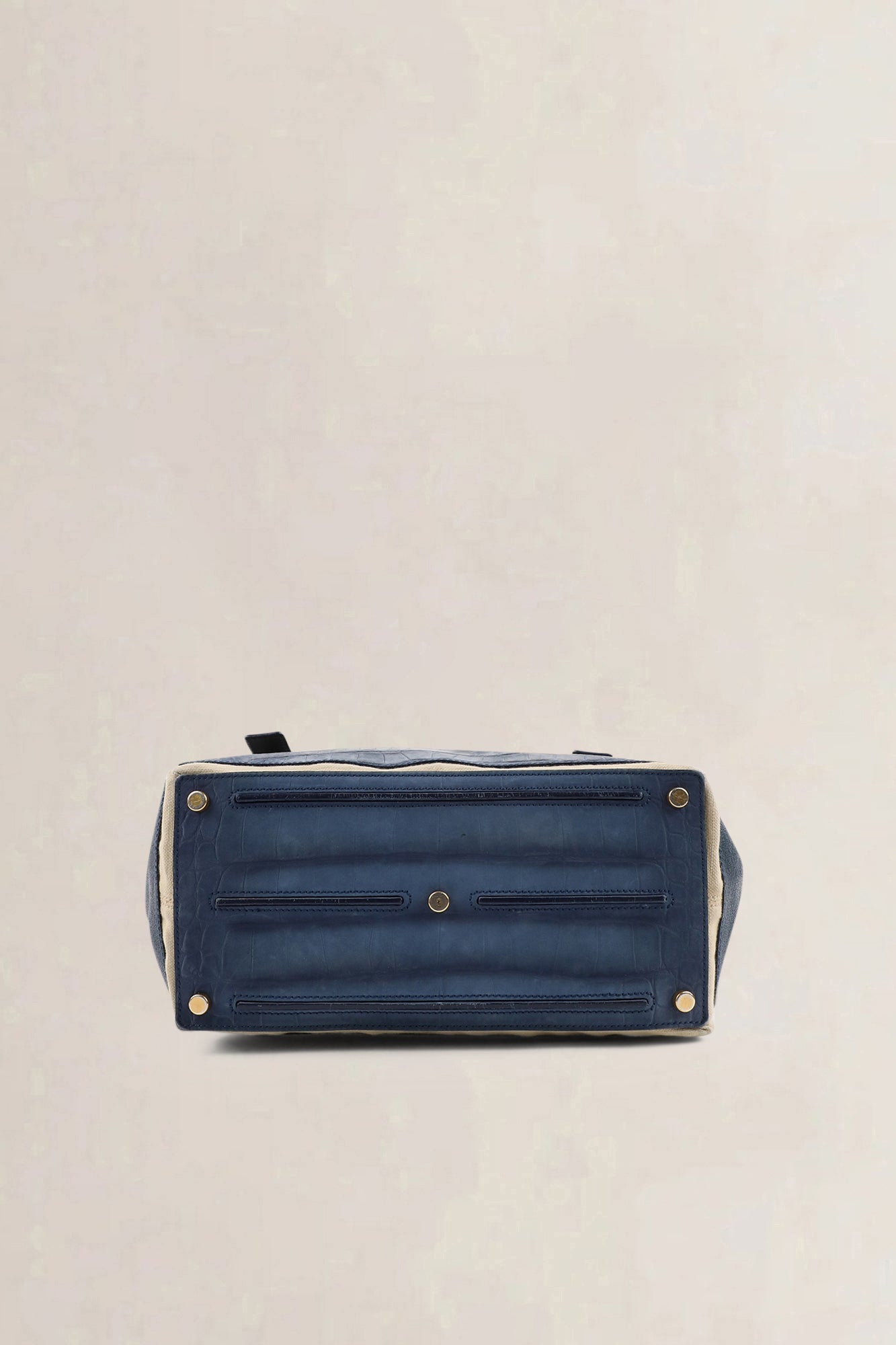 YSL Tricolore Croccodile Embossed Muse Two Shoulder Bag