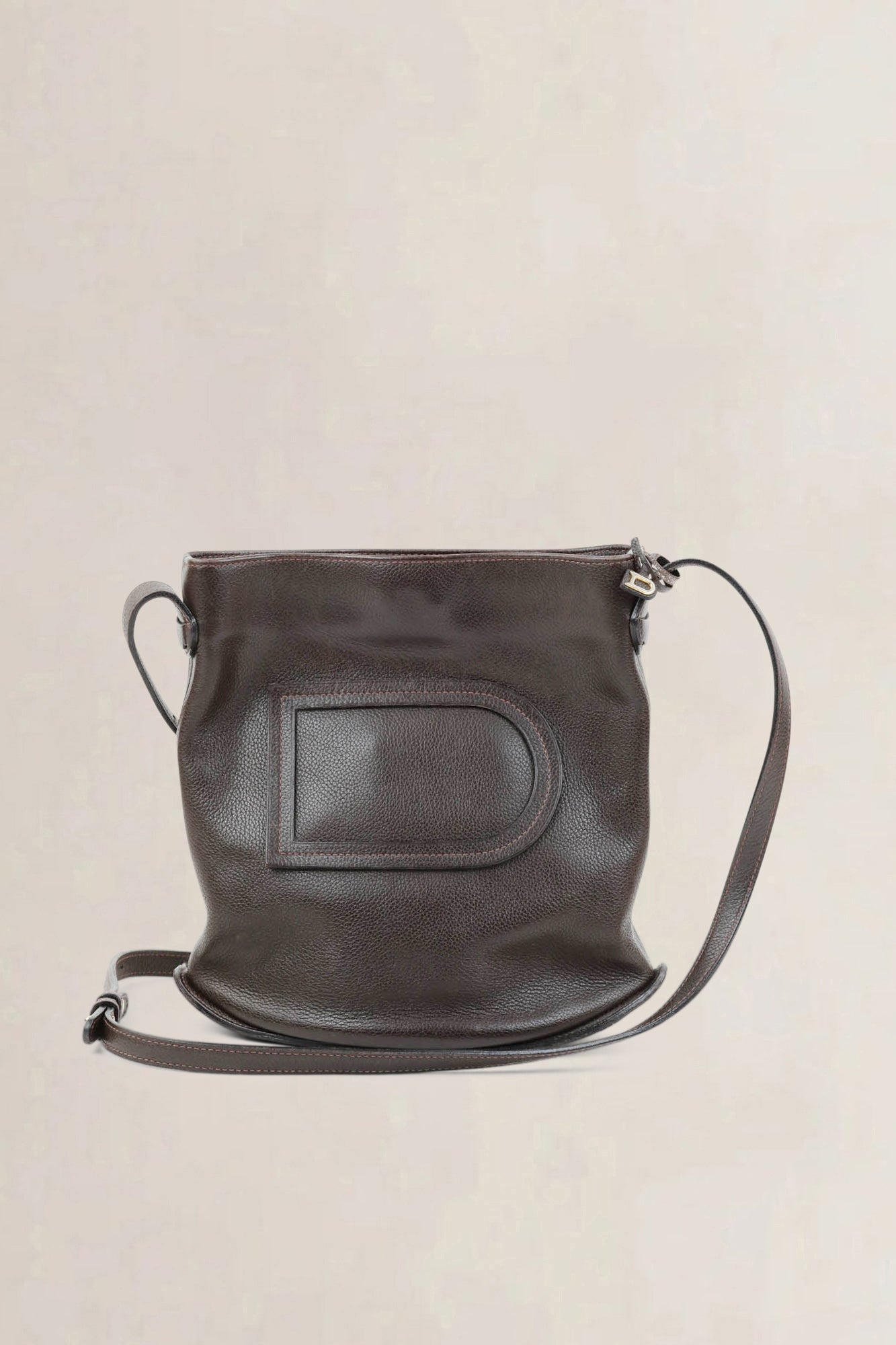 Delvaux Brown Le Pin Crossbody Bag