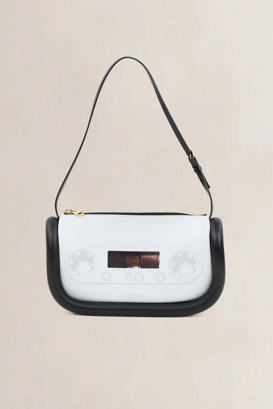 JW Anderson White & Black Bumper Cassette Bag