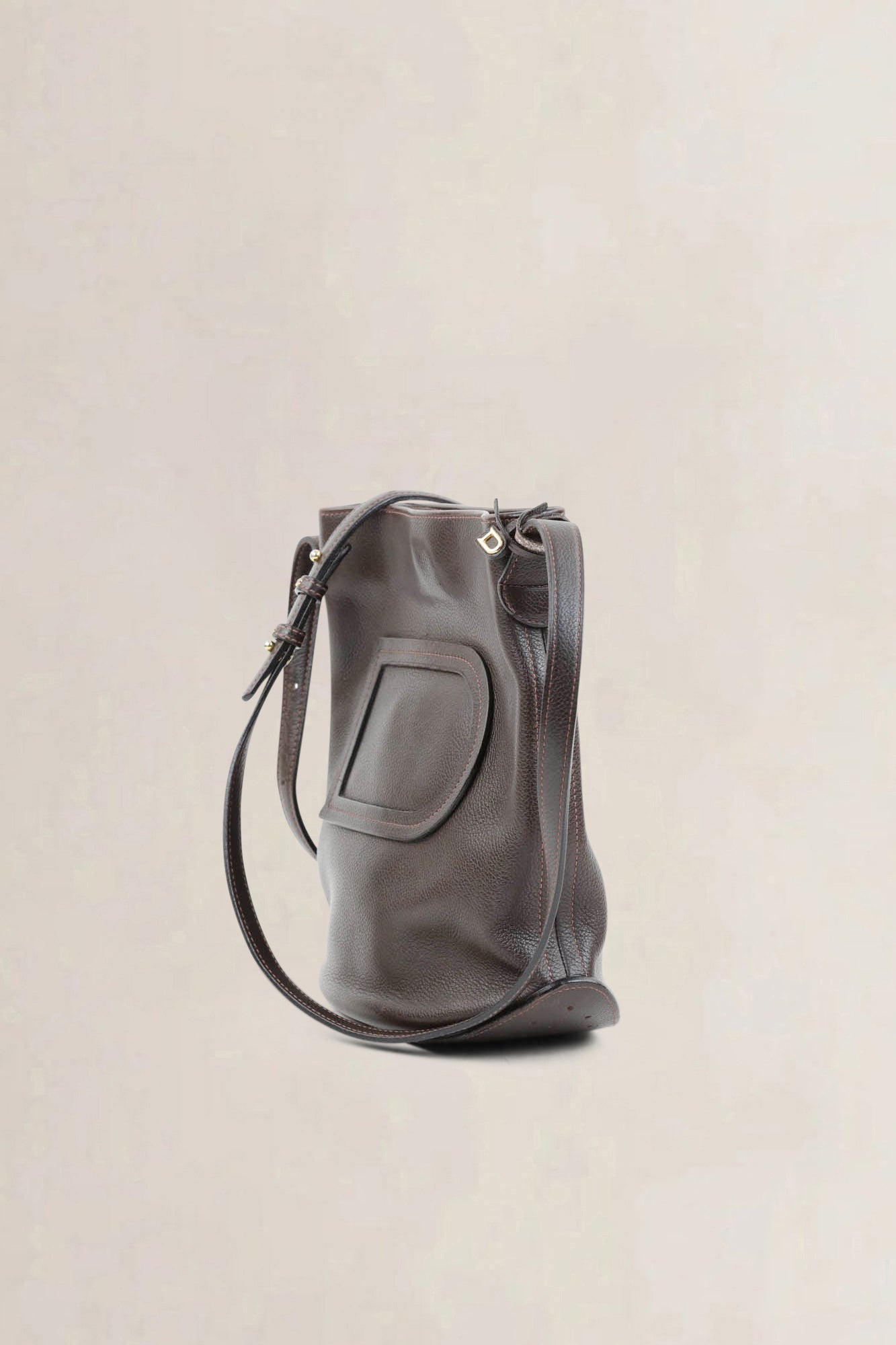 Delvaux Brown Le Pin Crossbody Bag