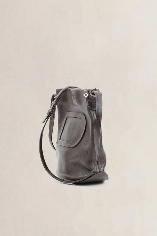 Delvaux Brown Le Pin Crossbody Bag