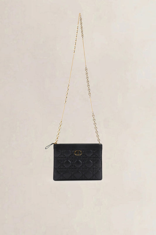Christian Dior Black Caro Every Dior Crossbody Bag