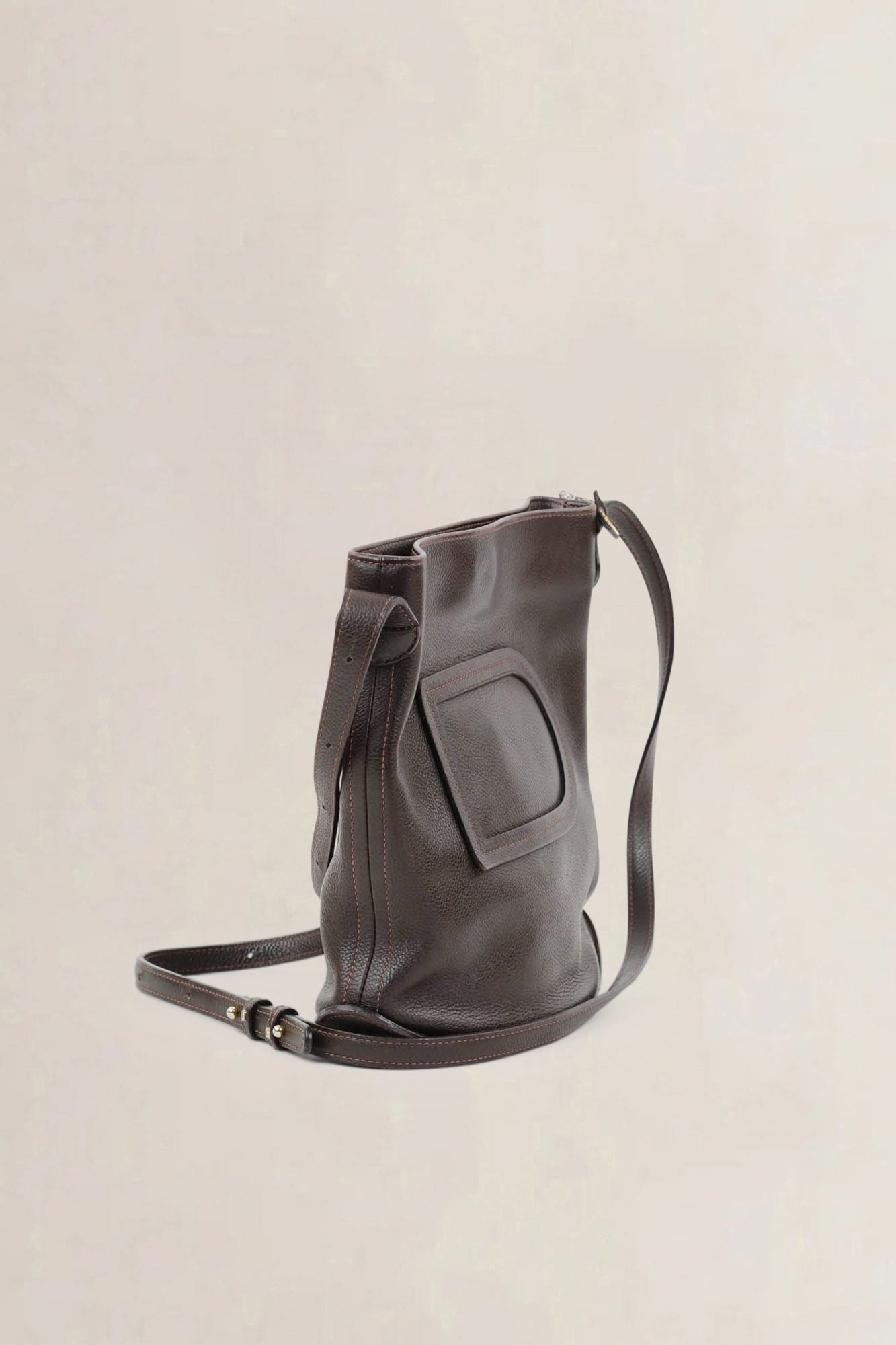 Delvaux Brown Le Pin Crossbody Bag