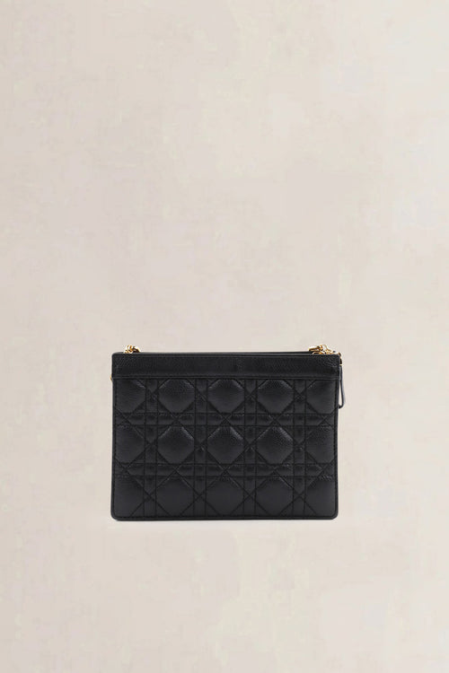 Christian Dior Black Caro Every Dior Crossbody Bag
