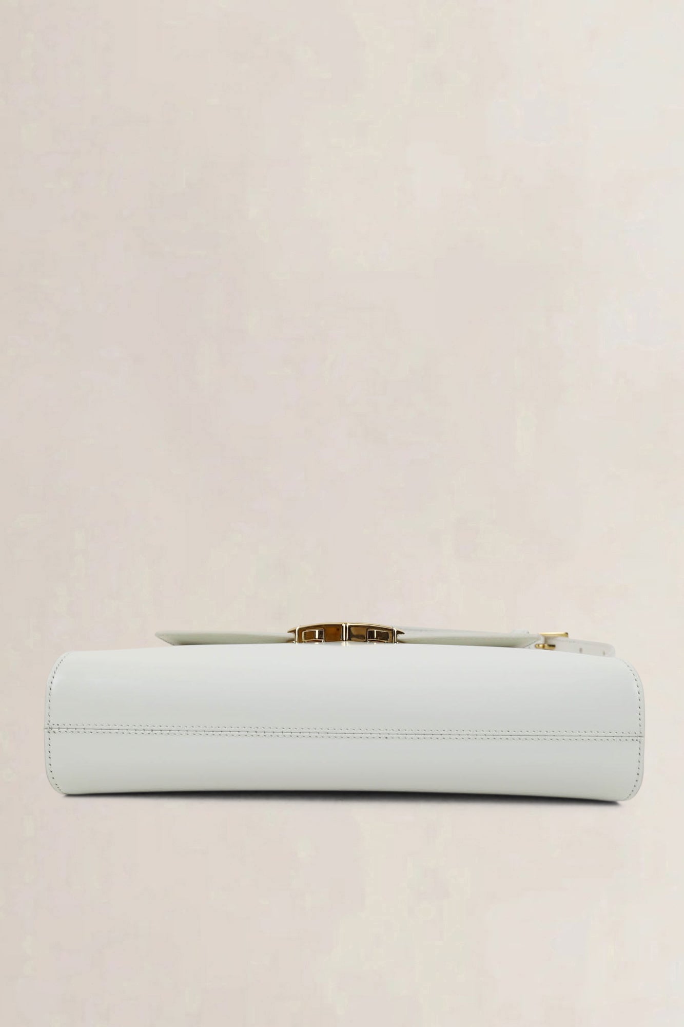 Prada White Medium Leather Shoulder Bag
