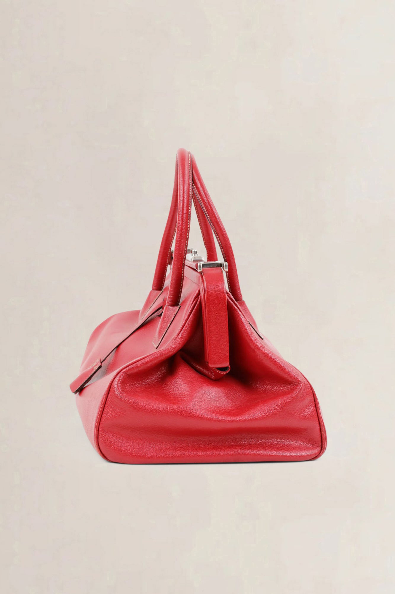 Prada Red Doctor Top Handle Bag